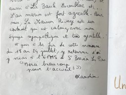 Les vacanciers ont la parole